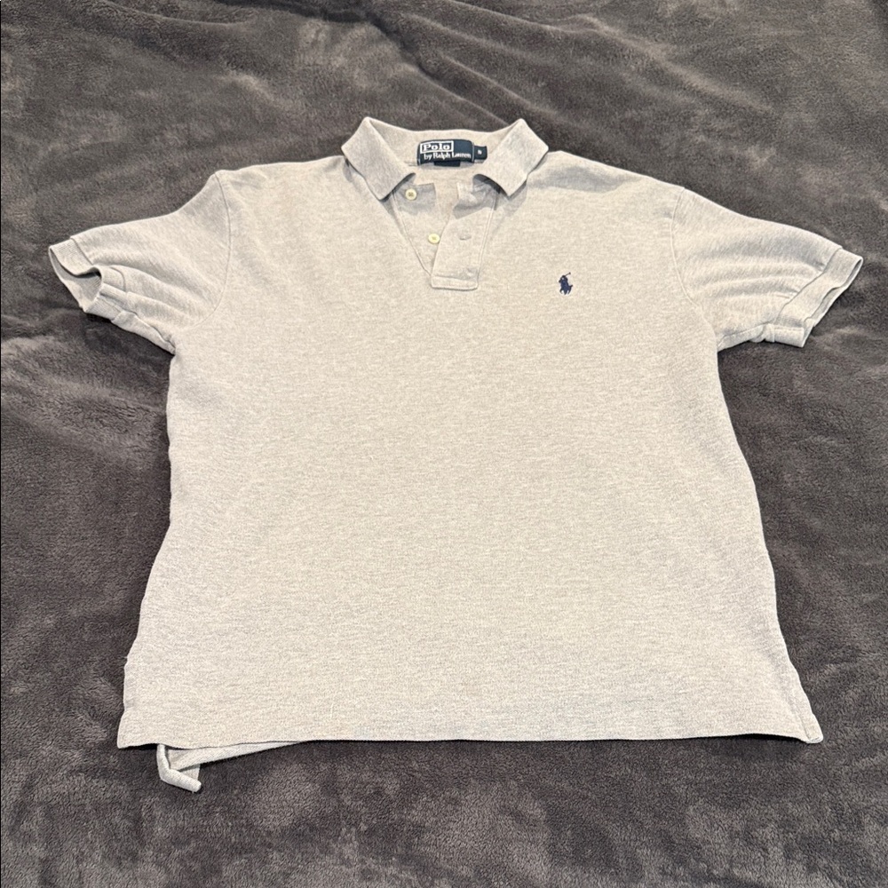 Polo by Ralph Lauren Men's Gray Polo Shirt